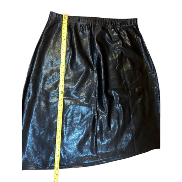 NEW pink Black Swim Top Skirt sparkly rashguard undercover waterwear set L large - Picture 7 of 10